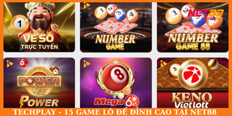 15 game hấp dẫn và đỉnh cao tại sảnh chơi Techplay