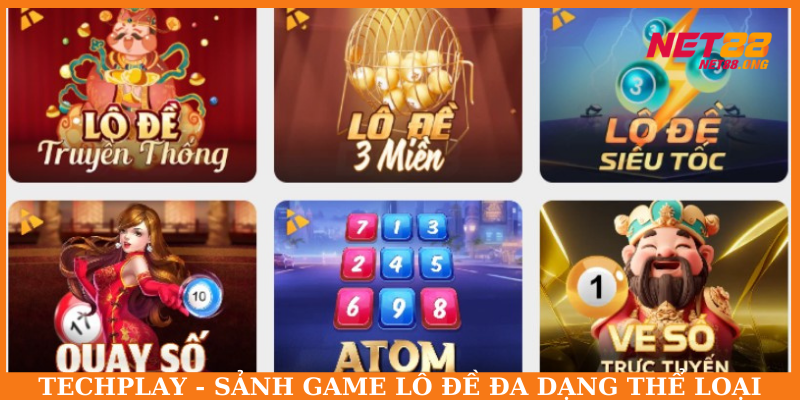 Những thể loại game nổi bật tại sảnh Techplay